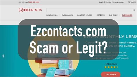 ezcontacts fake|ezcontactsusa scam.